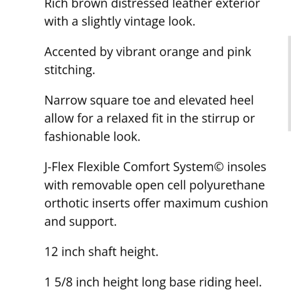 Justin Women's Boots: SVL7319 Sevana Coffee Brown - Picture 11 of 11